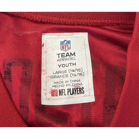 Youth Large Deshaun Watson Houston Texans #4 Jersey NFL Players Team Apparel NWT - Picture 3 of 4